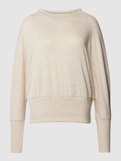 OPUS Sweatshirt mit Stehkragen Modell 'Sokola' Beige Melange 2