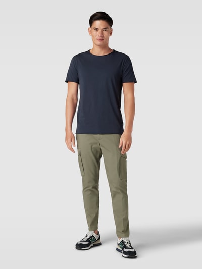 DRYKORN T-Shirt mit Rundhalsausschnitt Modell 'Kendrick' Marine 1