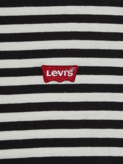Levi's Plus PLUS SIZE T-Shirt mit Streifenmuster Weiss 6