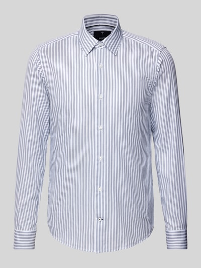 JOOP! Collection Slim Fit Business-Hemd mit Kentkragen Modell 'Pierce' Marine 2