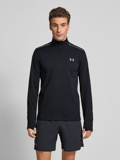 Under Armour Sweatshirt mit Label-Print Modell 'Vanish' Black 4