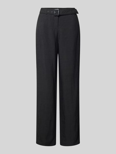 Christian Berg Woman Wide leg broek met stoffen broek Zwart - 2