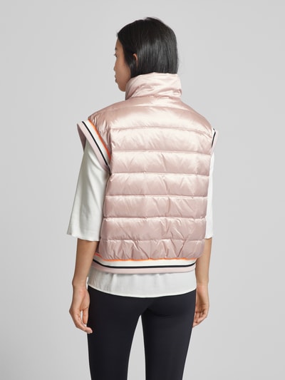 Marc Cain Donsbodywarmer met opstaande kraag Roze - 5