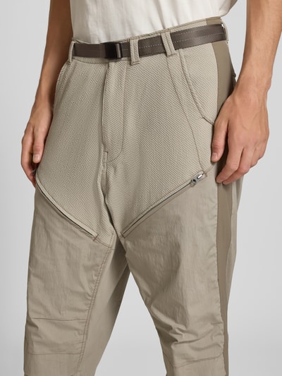 G-Star Raw Loose fit broek met ceintuur Beige - 3