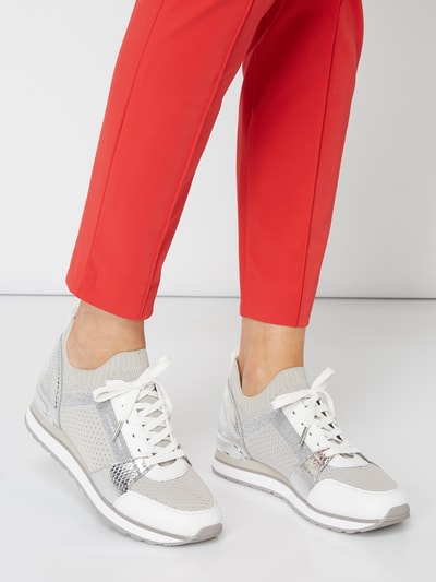 MICHAEL Michael Kors Sneaker 'Billie' in Strickoptik mit Effektgarn Weiss 3