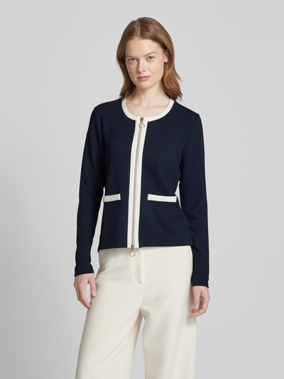 Betty Barclay Cardigan met ritssluiting Marineblauw - 4