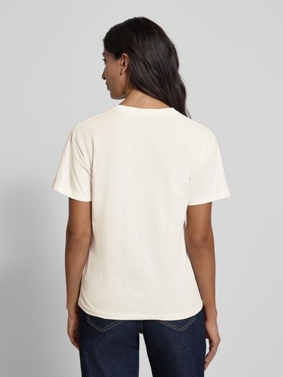 Polo Ralph Lauren T-shirt met motiefprint en ronde hals Offwhite - 5