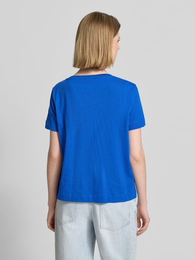 s.Oliver RED LABEL Relaxed Fit T-Shirt aus reiner Baumwolle  Royal 5