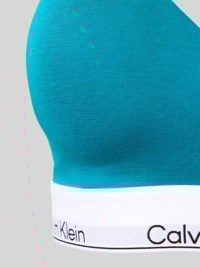 Calvin Klein Underwear Bralette met gekruiste bandjes Aquablauw - 2