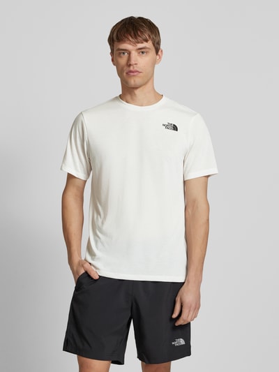 The North Face T-shirt met labelprint Offwhite - 4