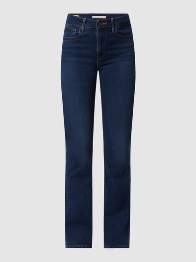 Levi's® Bootcut High Rise Jeans aus Lyocellmischung Modell '725™' Jeansblau 2