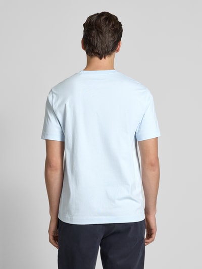 Marc O'Polo Regular Fit T-Shirt aus reiner Baumwolle Bleu 5