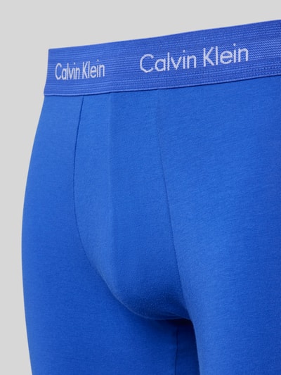 Calvin Klein Underwear Trunks mit Logo-Bund im 3er-Pack Blau 2