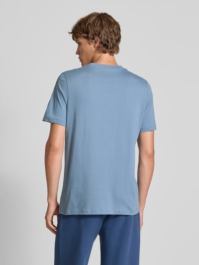 PUMA PERFORMANCE T-Shirt mit Label-Stitching und Rundhalsausschnitt Hellblau 5