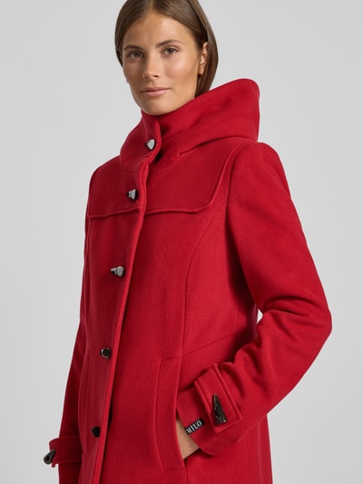 Milo Coats Jack met mouwtrensjes, model 'STEFFI' Rood - 3