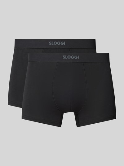 Sloggi Trunks mit elastischem Label-Bund Black 1