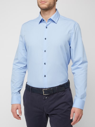 Montego Slim Fit Business-Hemd mit New-Kent-Kragen  Hellblau 4