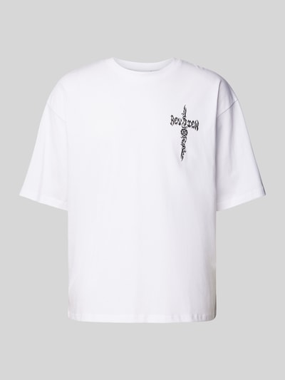 REVIEW T-shirt z nadrukiem z logo Biały 2