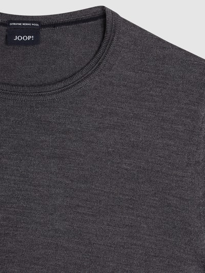 JOOP! Collection Pullover aus Merinowolle Modell 'Denny' Anthrazit 2