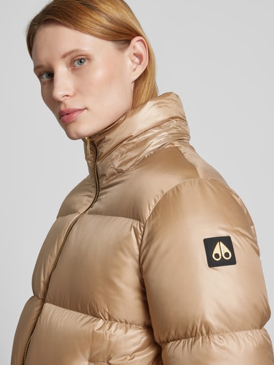 Moose Knuckles Steppjacke mit Reißverschluss Gold 3