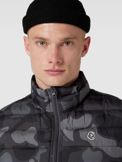 Billionaire Boys Club Steppweste mit Camouflage-Muster Black 3