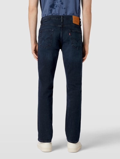 Levi's® Slim Fit Jeans mit Label-Details Modell "511 CHICKEN OF THE WOODS" Dunkelblau 5