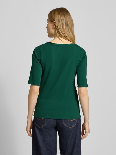 Marc Cain T-shirt met 1/2-mouwen Donkergroen - 5