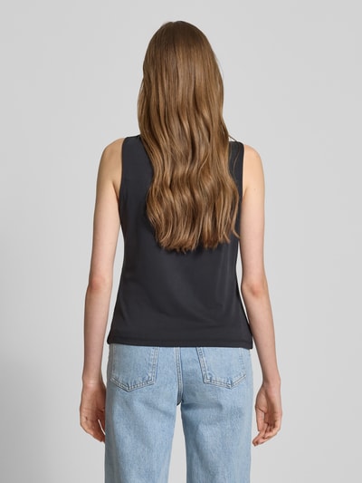 Pieces Loose Fit Tank Top aus Viskose-Mix Modell 'ANORA' Black 5