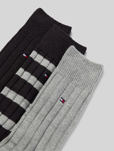 Tommy Hilfiger Sokken van katoenmix in een set van 3 paar Zwart - 2