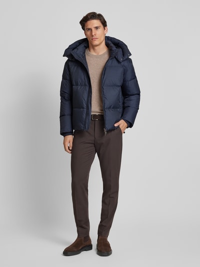 Emporio Armani Steppjacke mit Zweiwege-Reißverschluss Marine 1