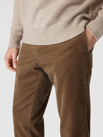 Windsor Hose aus Cord Modell 'Santios' Taupe 3