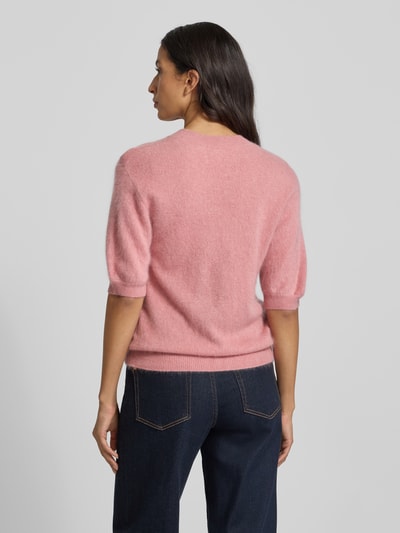 Herzensangelegenheit Strickpullover aus Kaschmir-Woll-Mix mit 1/2-Arm Altrosa 5