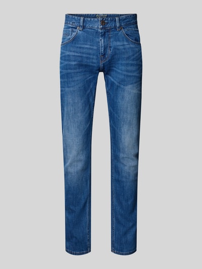 PME Legend Regular fit jeans in used-look, model 'Nightflight' Lichtblauw - 2