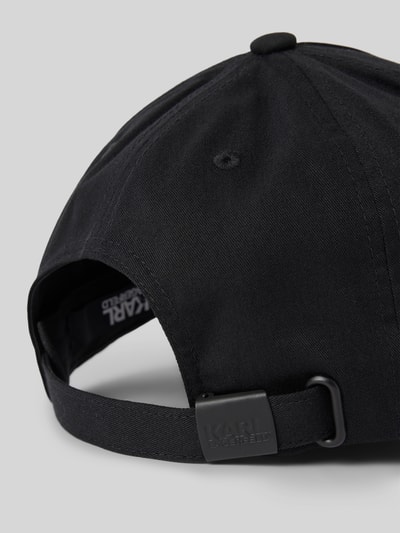 Karl Lagerfeld Basecap mit Label-Print Black 3