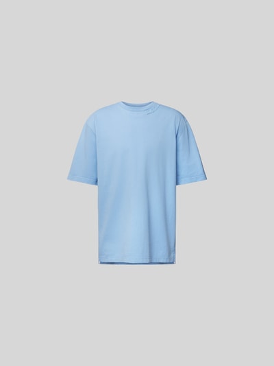 Marni Oversized T-Shirt 1/2-Ärmel Bleu 2