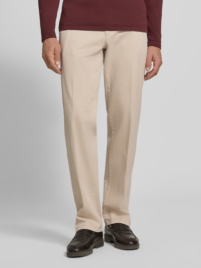 Brax Regular fit chino van katoenmix model 'Evans' Kit - 4