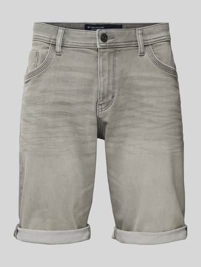 Tom Tailor Shorts mit 5-Pocket-Design Mittelgrau 2