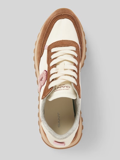 Gant Sneakers met labeldetails, model 'CAFFAY' Beige - 3