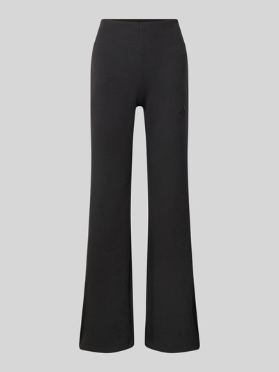 adidas Sportswear Spodnie dresowe o rozkloszowanym kroju z elastycznym pasem Czarny 2