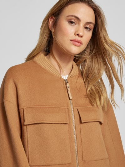 Bash Jacke mit Brustpattentaschen Modell 'PHILIPPA' Camel 3