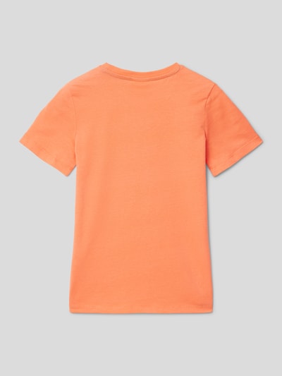 s.Oliver RED LABEL T-Shirt mit Motiv-Prints Orange 3