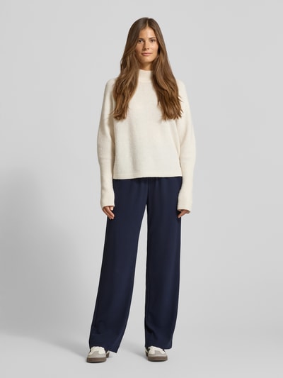 mbyM Stoffhose mit elastischem Bund Modell 'Phillipa' Marine 1