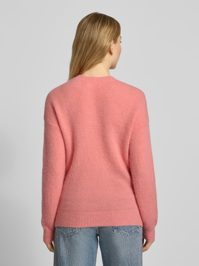 MSCH Copenhagen Strickpullover mit Rundhalsausschnitt Modell 'Festina Hope' Pink 5