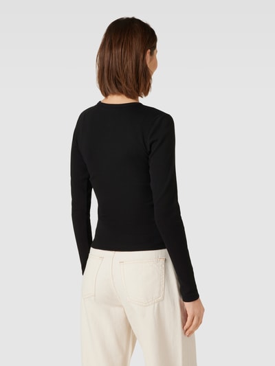 Vero Moda Longsleeve mit Rundhalsausschnitt Modell 'CHLOE' Black 5