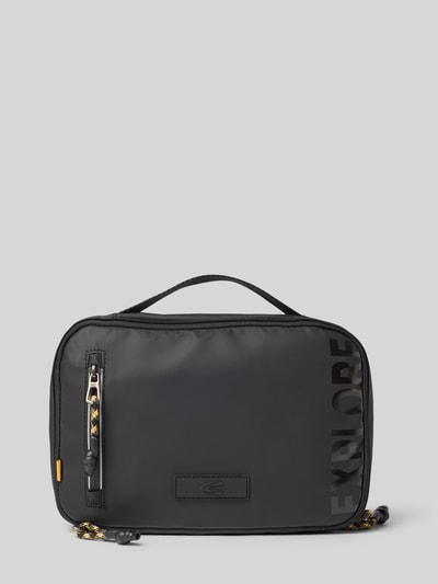 camel active Kulturtasche mit Label-Patch Modell 'EXPLORE' Black 1