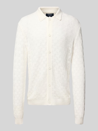 MCNEAL Strickjacke mit Knopfleiste Ecru 2