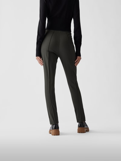 LouLou Studio Bundfaltenhose im Slim Fit Grün 5