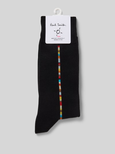 PAUL SMITH Socken mit Strukturmuster Modell 'VITTORE' Black 3