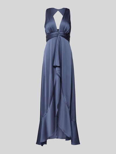 Jake*s Cocktail Abendkleid im Double-Layer-Look Rauchblau 2