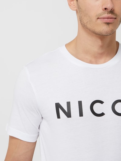 Nicce London T-Shirt mit Logo-Print  Weiss 3